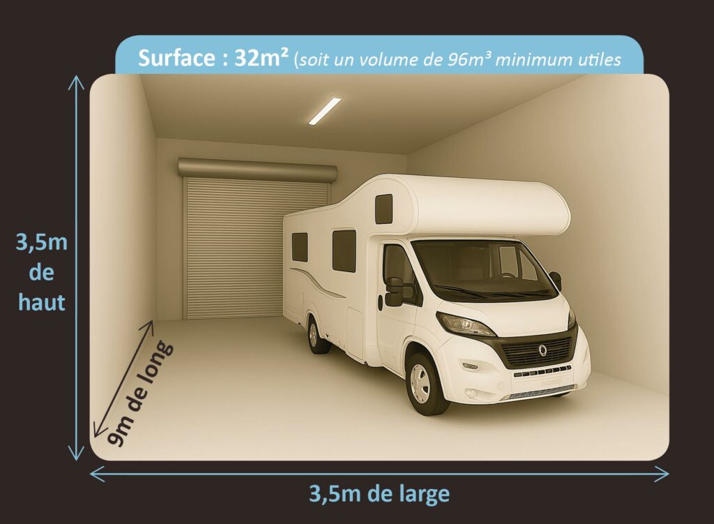 Photo Intérieur Box 32m² du Boss du Stockage - SCI Luto